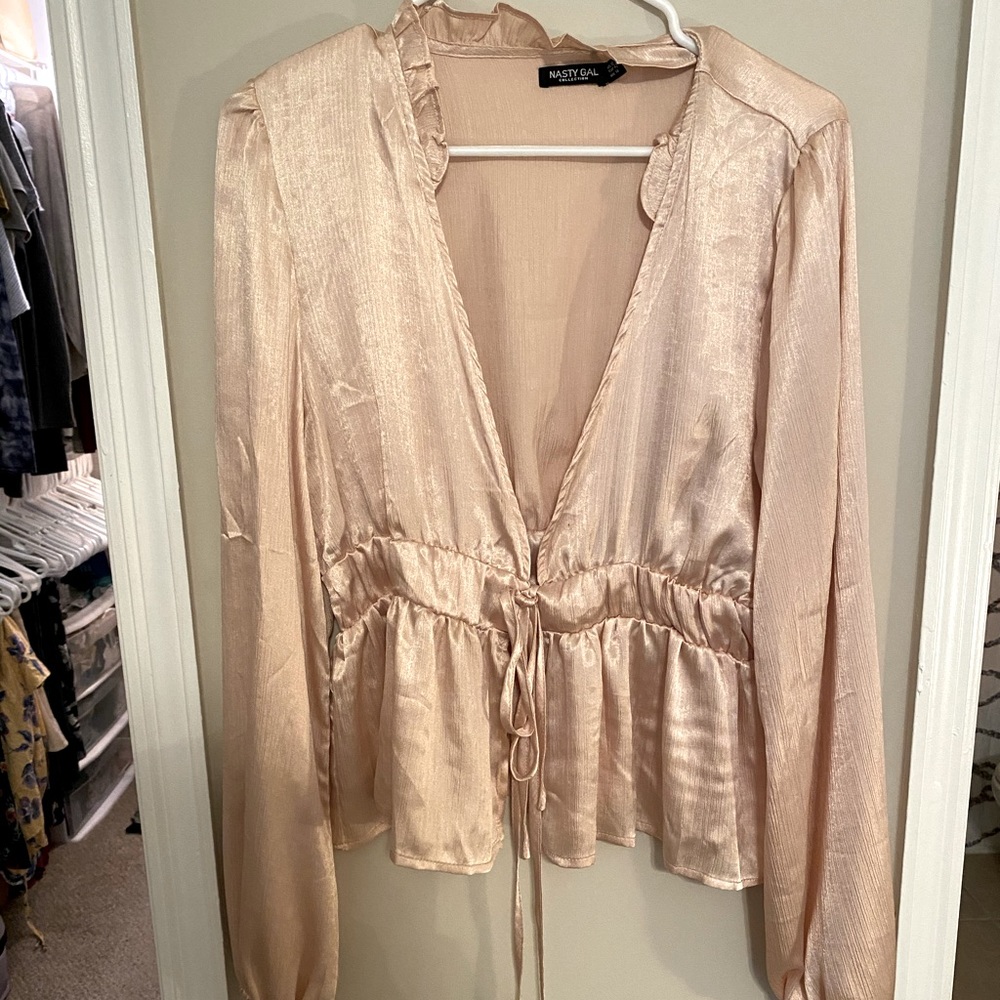 Satin Longsleeve Shirt